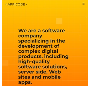 apricode - software development agency based in tel aviv.