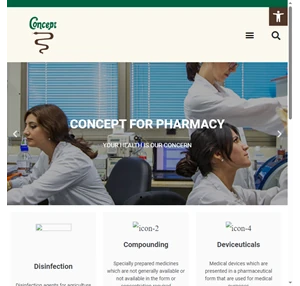 Concept for Pharmacy