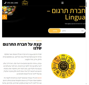חברת תרגום Lingua - תרגום מדויק למסמכים לאתרים ולאפליקציות