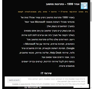 אמיר 1999 פתרונות מחשוב