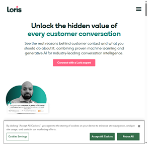 loris conversational intelligence for leading brands