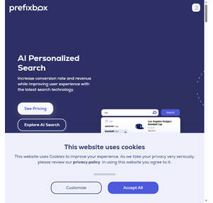 ai search discovery prefixbox