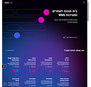 סטודיו R2K - אפיון עיצוב ופיתוח wordpress ברמת גימור גבוהה