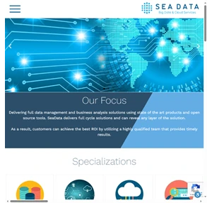 Sea Data - Big Data Cloud Business Intelligence services