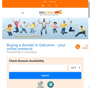 Galcomm Buying a domain web hosting Your Online Presence Everything you need