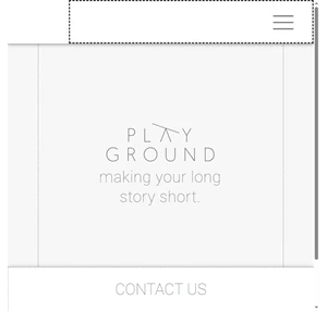 Playground Design and story studio for pitch decks and sites