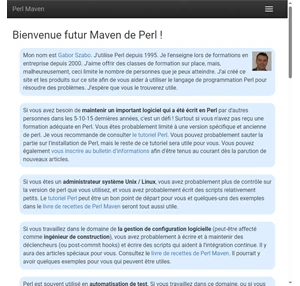 Perl Maven - pour ceux et celles qui veulent tirer le meilleur parti de la programmation en Perl