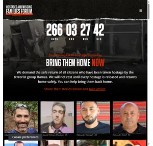 Bring them home now Israeli hostages taken by Hamas