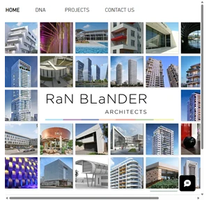 Ran Blander Architects רן בלנדר אדריכלות ותכנון ערים