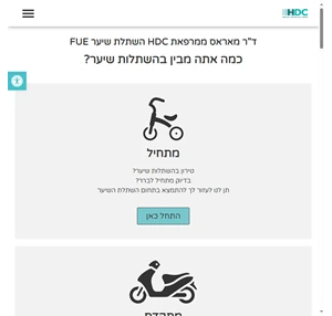 השתלת שיער בחו"ל בשיטת FUE ע"י ד"ר מאראס - HDC CLINIC