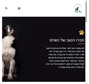 עולם הכלבים של דוגי דוג חברו הטוב של הכלב