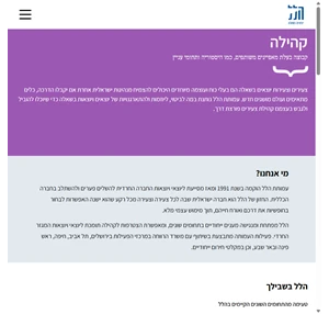 הלל יוצאים בשאלה