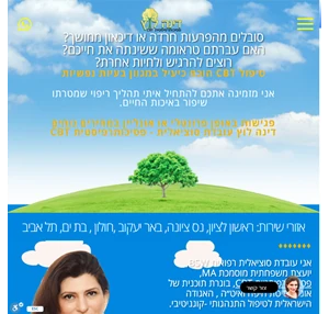 Dina-cbt דינה לוץ CBT פסיכותרפיסטית מתמחה בטיפול בחרדות דיכאון