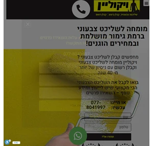 ויקולייין שליכט וטיח צבעוני ויקטור עייש ויקוליין שליכט וטיח צבעוני