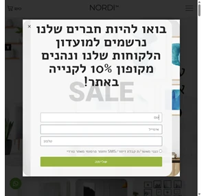 עיצוב נורדי סקנדינבי לבית תמונות מדפים כריות שטיחים מקרמה וכלים לעציצים