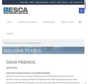 ESCA English Speakers Club of Asdod