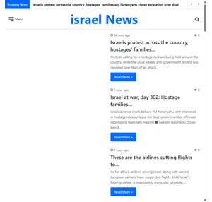 israel News - reports 24 7 flashes from Israel today