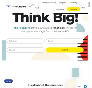 The Founders - External CFO and CMO Services for Startups at Any Stage
