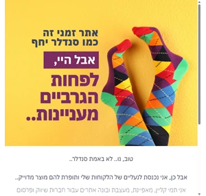 תמי קליין עיצוב ובניית אתרים