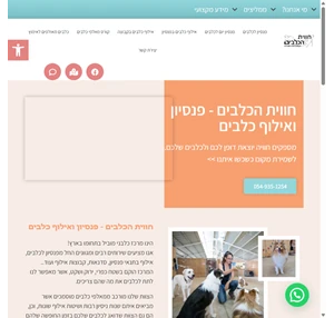 חווית הכלבים פנסיון ואילוף כלבים חוויה יוצאת דופן ליד נחל אלכסנדר