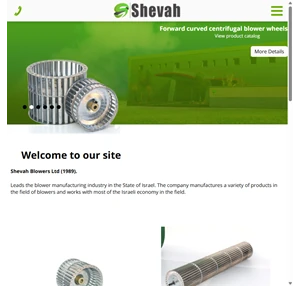 Shevah industrial blowers