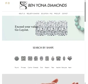 diamonds hold a promise of eternity ben yona diamonds