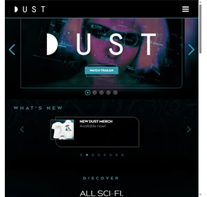 watchdust.com thought-provoking sci-fi short films