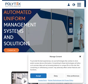 full cycle automated workwear management solutions - polytex