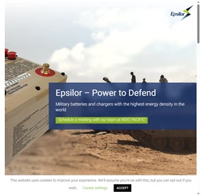 defense military batteries and chargers - epsilor
