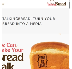 talkingbread turn your bread into a media - talking bread