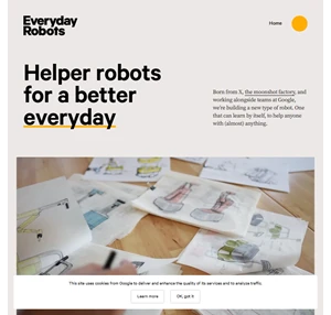 home everyday robots