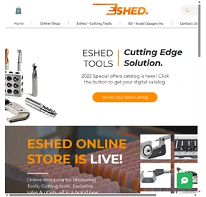 eshed cutting tools אשד כלי חיתוך ומדידים מתקדמים בע״מ ישראל