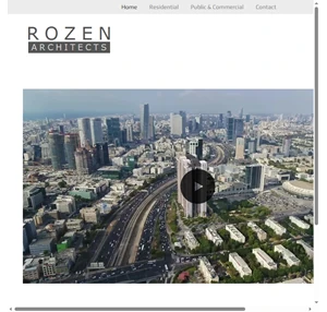 rozen architects רוזן אדריכלים אדריכלות ועיצוב פנים