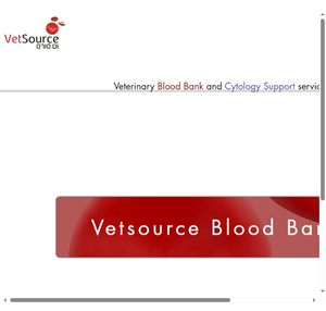 veterinary blood bank and cytology service וט-סורס בנק דם וטרינרי ושרותי ציטולוגיה