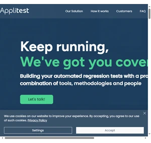 applitest low code saas automation testing