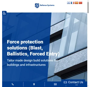 GG Defense Systems Ltd. Ballistic Blast Forced Entry Protection