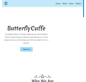 butterfly caffe