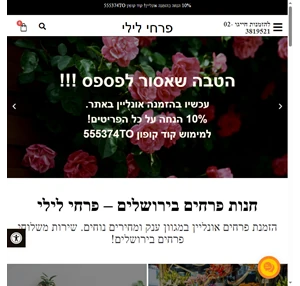 פרחים בירושלים עם שירות משלוחי פרחים בירושלים והסביבה פרחי דליה